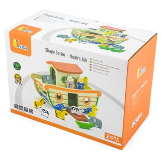 Noah's ark shape sorter